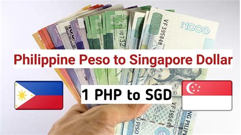 1000 php to sgd|Philippine pesos to Singapore dollars Exchange Rate. Convert .